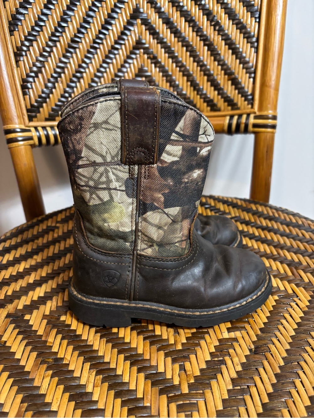 Ariat Heritage Camo Western Cowboy Boots 10.5 1006747